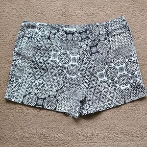 Artisan Ny High Waist Black and White Shorts